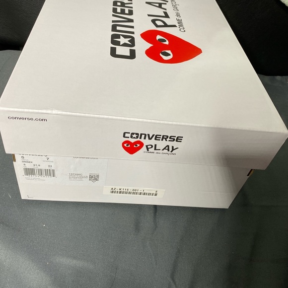 Comme Des Garçons Play Converses - Picture 3 of 4